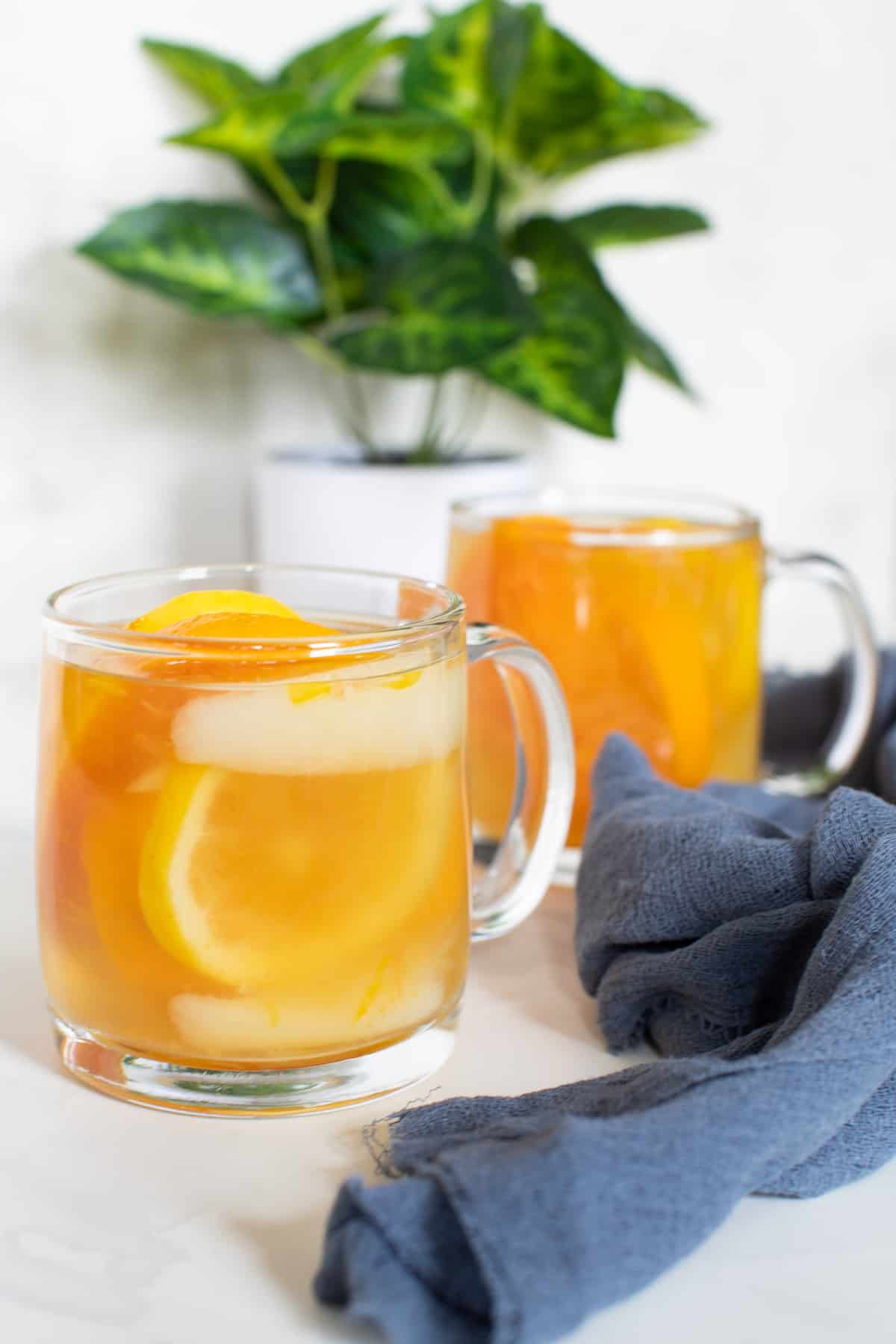 Healthy Citrus Pear Ginger Detox Tea Orchids Sweet Tea