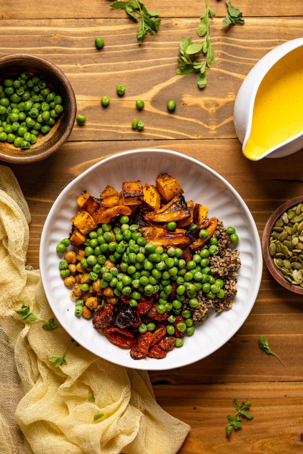 Savory Chickpea Quinoa Buddha Bowl Orchids Sweet Tea