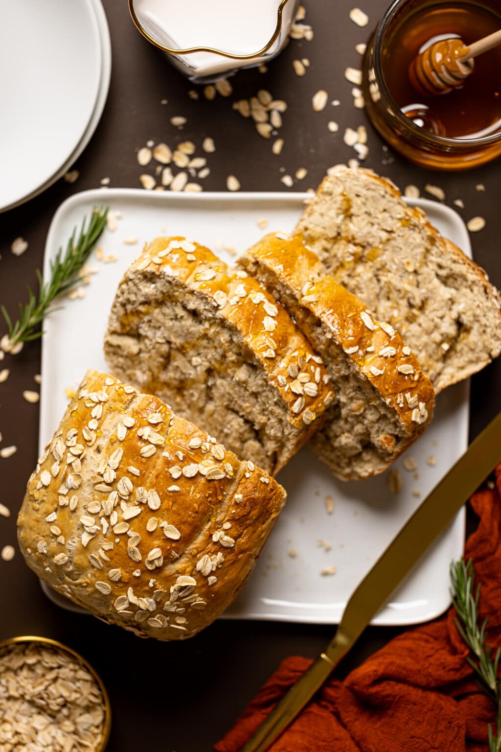 Homemade Honey Oat Bread Orchids Sweet Tea