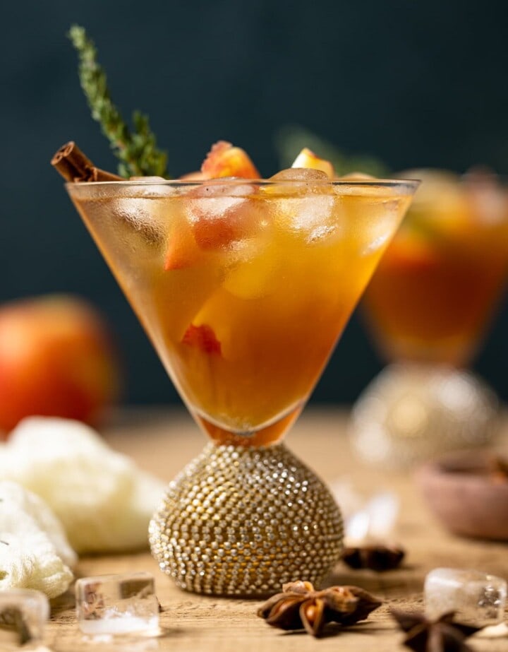 Easy Apple Cider Mocktail Orchids Sweet Tea