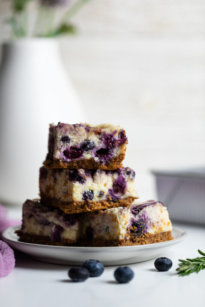 Lemon Blueberry Cheesecake Bars Orchids Sweet Tea