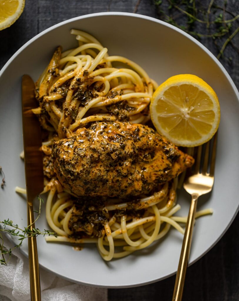 Creamy Lemon Parmesan Chicken Orchids Sweet Tea