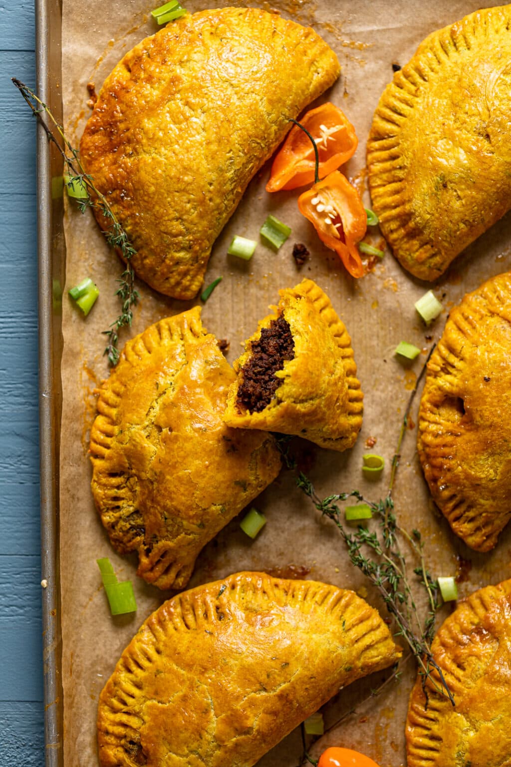 Spicy Jamaican Beef Patties | Orchids + Sweet Tea