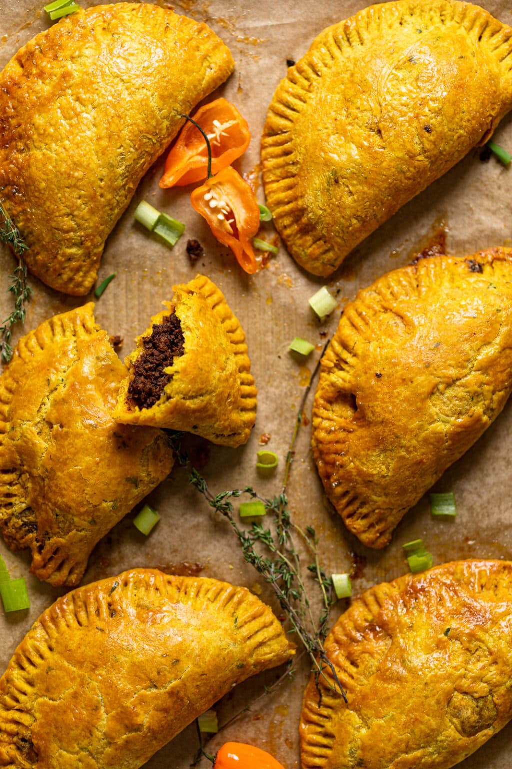 Spicy Jamaican Beef Patties | Orchids + Sweet Tea