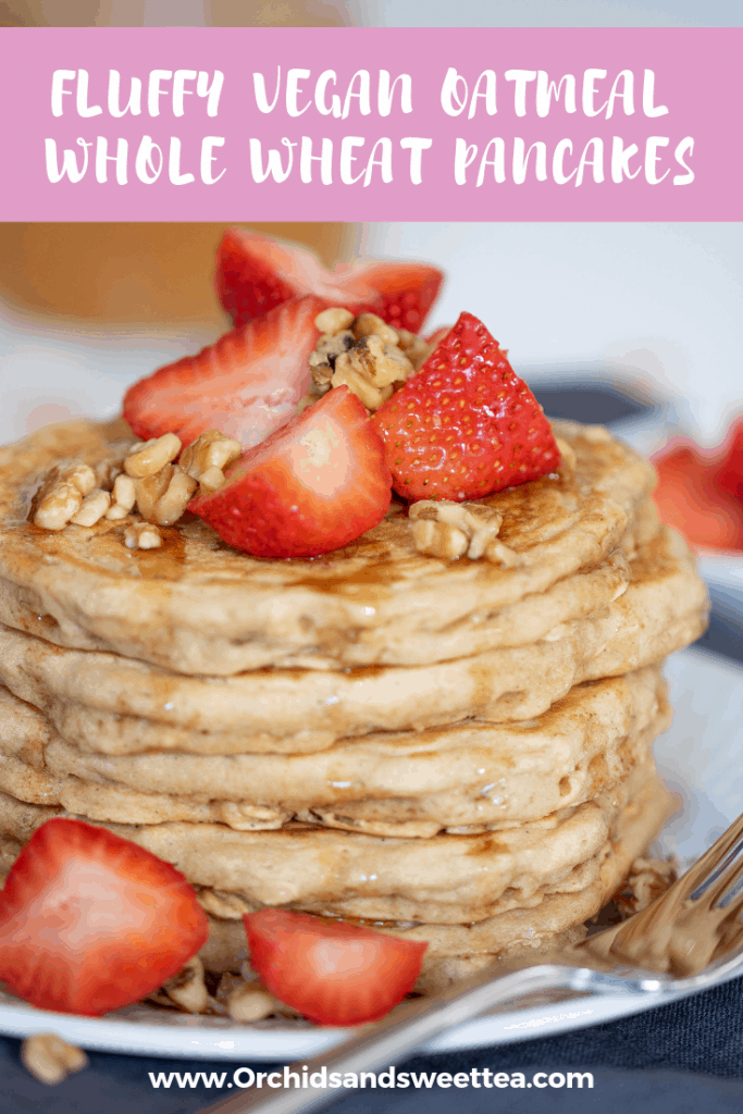 Whole Wheat and Oatmeal Pancakes - Dash of Sanity