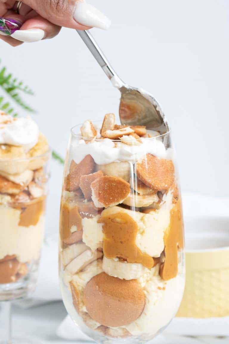 Delicious Peanut Butter Banana Pudding | Orchids + Sweet Tea