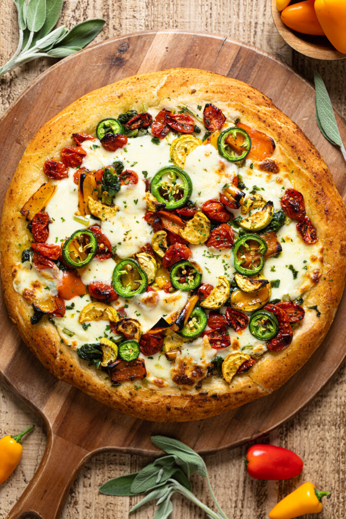 The Ultimate Veggie Pizza Recipe Orchids Sweet Tea