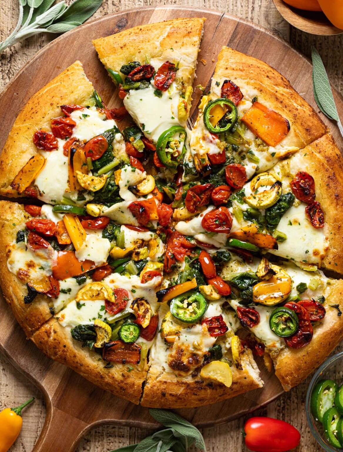 The Ultimate Veggie Pizza Recipe | Orchids + Sweet Tea