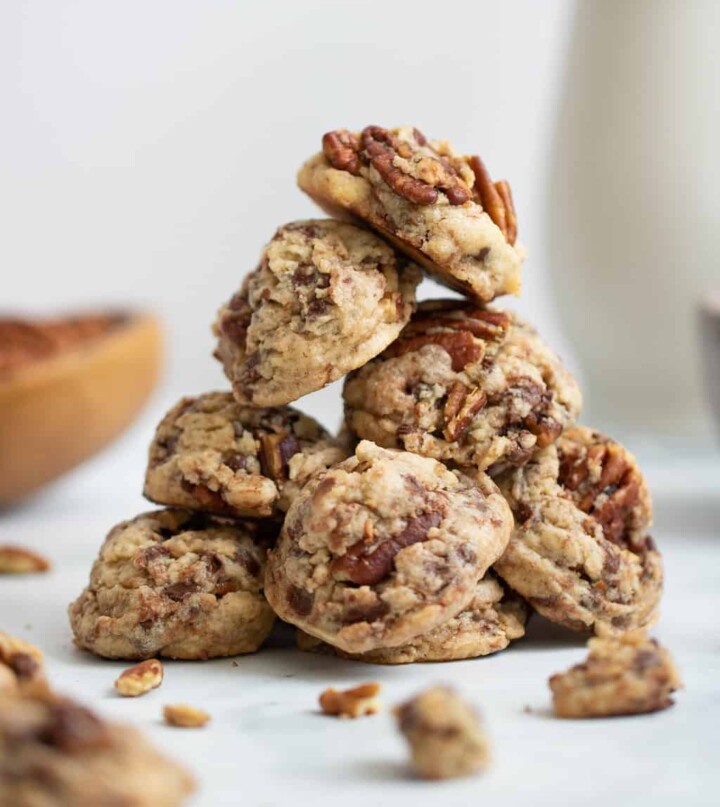 Grandma's Chocolate Chip Pecan Cookies [Dairy-Free] | Orchids + Sweet Tea