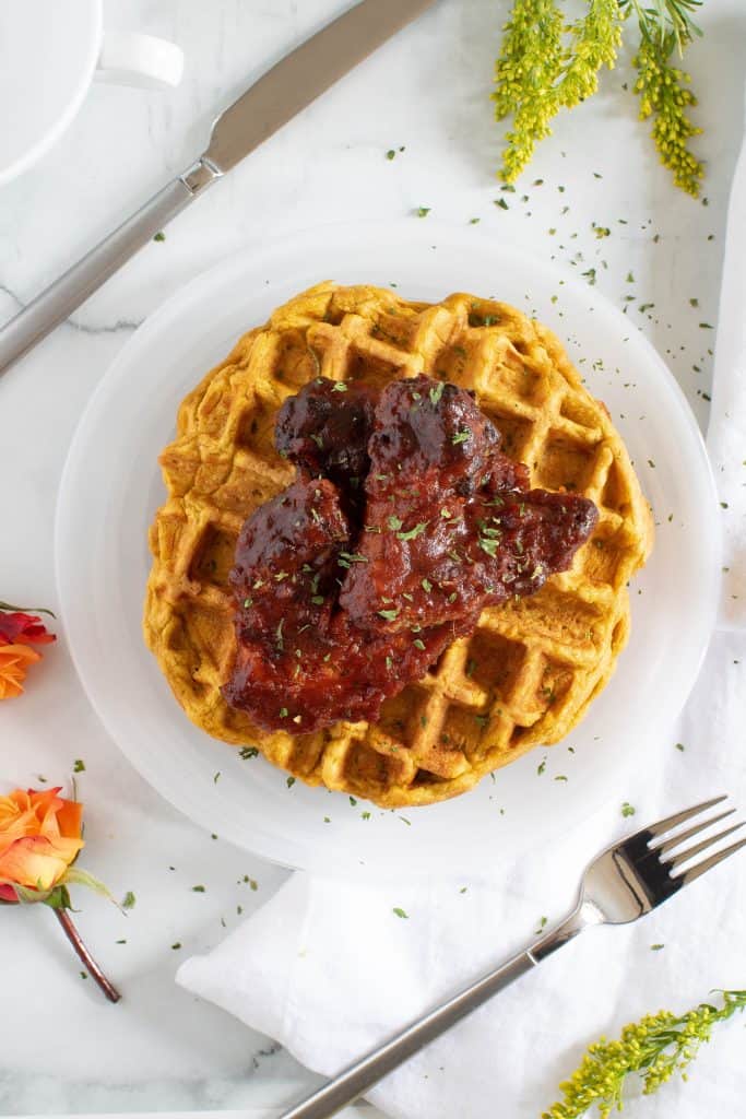 Air Fryer Chicken Wings Sweet Potato Waffles Orchids Sweet Tea