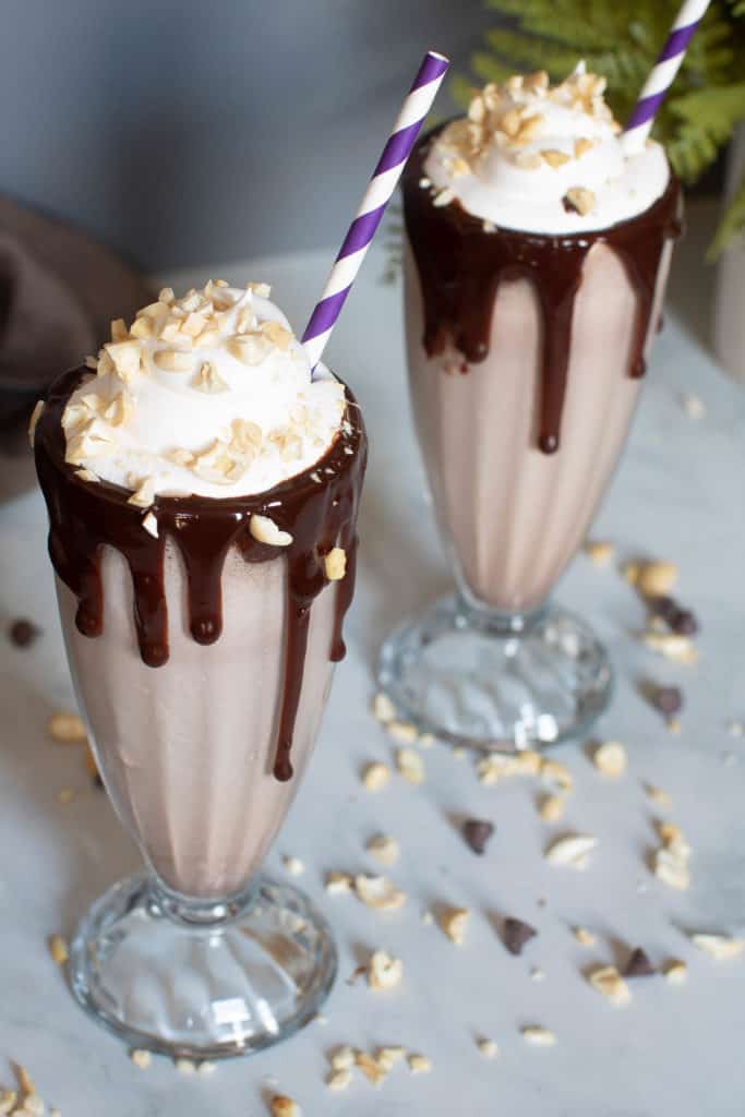 Best Decadent Dairy-Free Chocolate Milkshake | Orchids + Sweet Tea