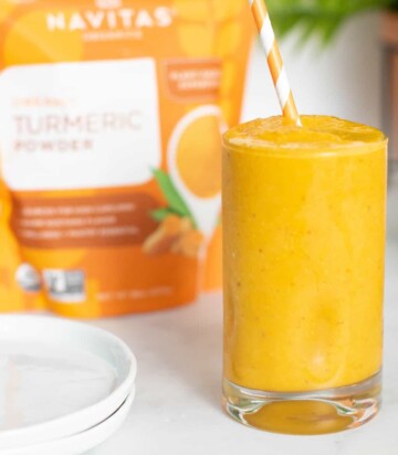 5-Ingredient Turmeric 'Wake Up' Smoothie | Orchids + Sweet Tea