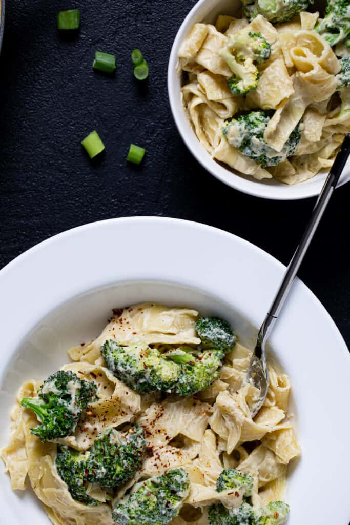 Easy Vegan Broccoli Alfredo Pasta Simple Healthy Recipes, Complex