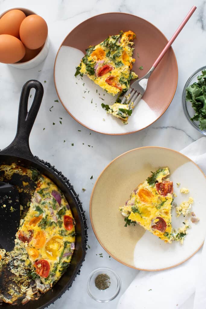 EASY VEGGIE BREAKFAST FRITTATA | Orchids + Sweet Tea