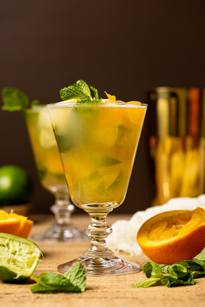 Citrus Honey Mint Mocktail | Orchids + Sweet Tea