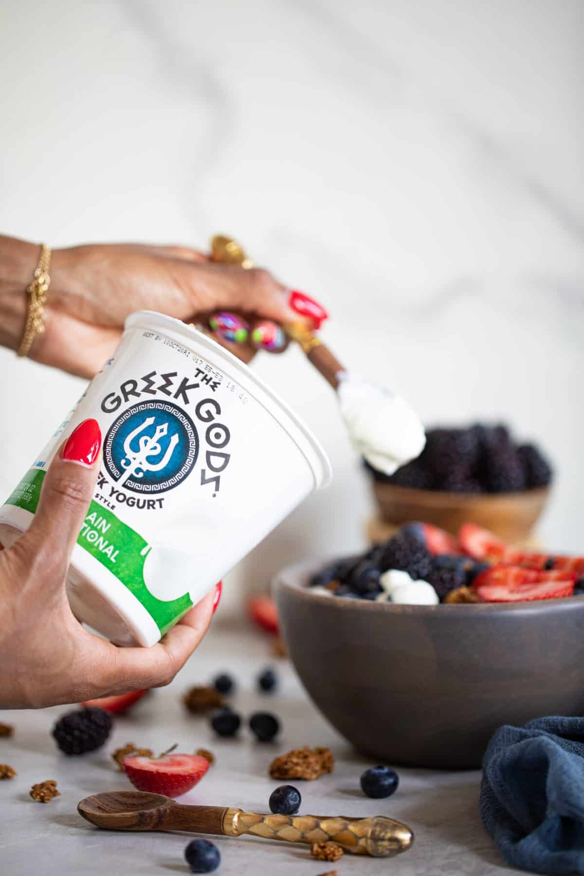 Greek Yogurt Breakfast Bowls - Free Your Fork