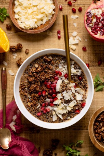 Winter Quinoa Breakfast Bowl | Orchids + Sweet Tea