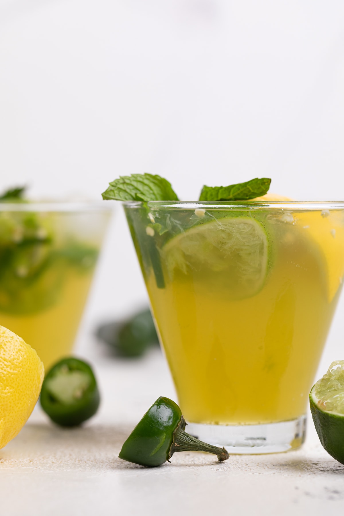 Jalapeno Lemon-Lime Mocktail | Orchids + Sweet Tea