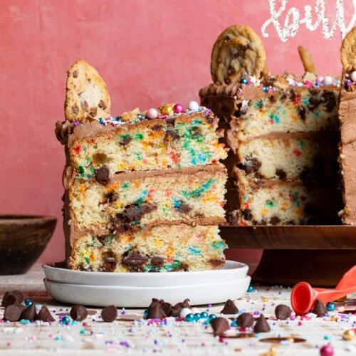 Chocolate deals funfetti cake