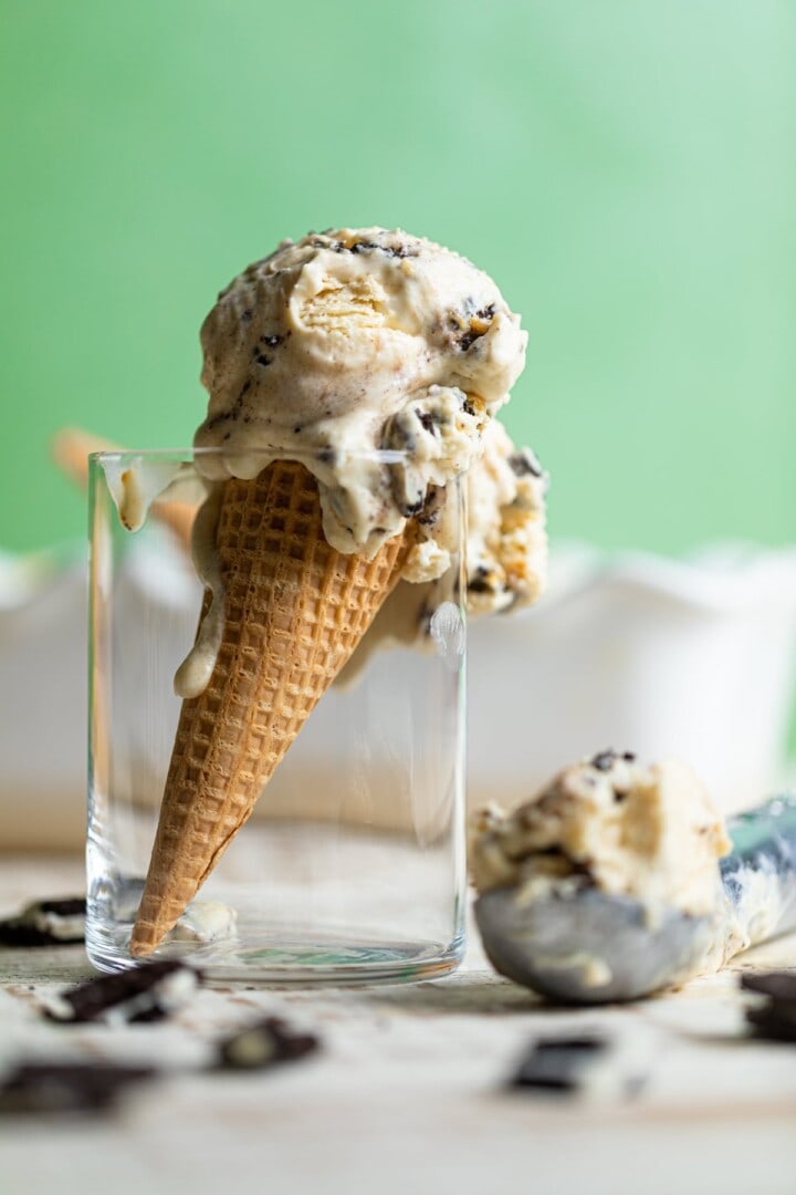 No-Churn Peanut Butter Oreo Ice Cream | Orchids + Sweet Tea