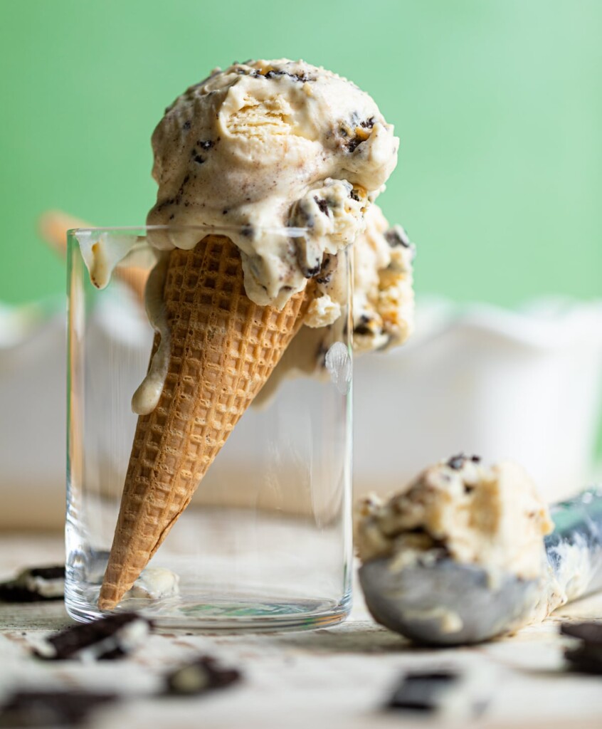 No-Churn Peanut Butter Oreo Ice Cream | Orchids + Sweet Tea