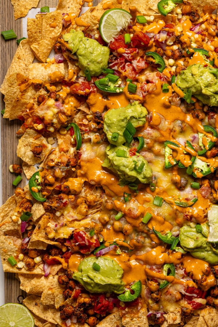 Chipotle Game Day Chickpea Nachos | Orchids + Sweet Tea