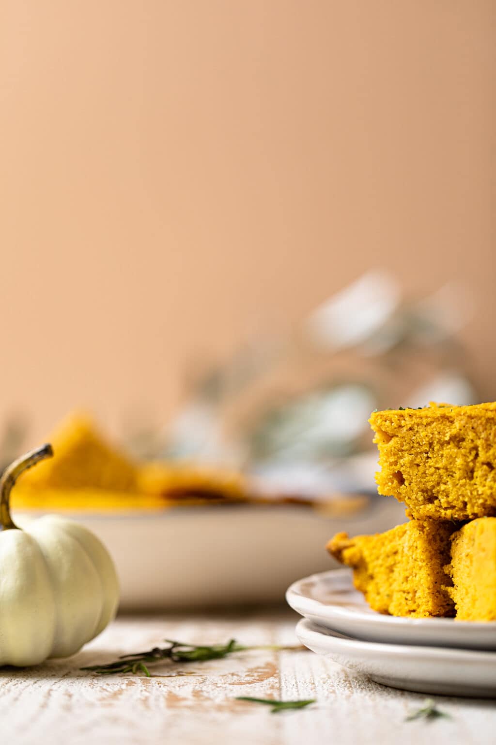 Brown Butter Pumpkin Cornbread | Orchids + Sweet Tea