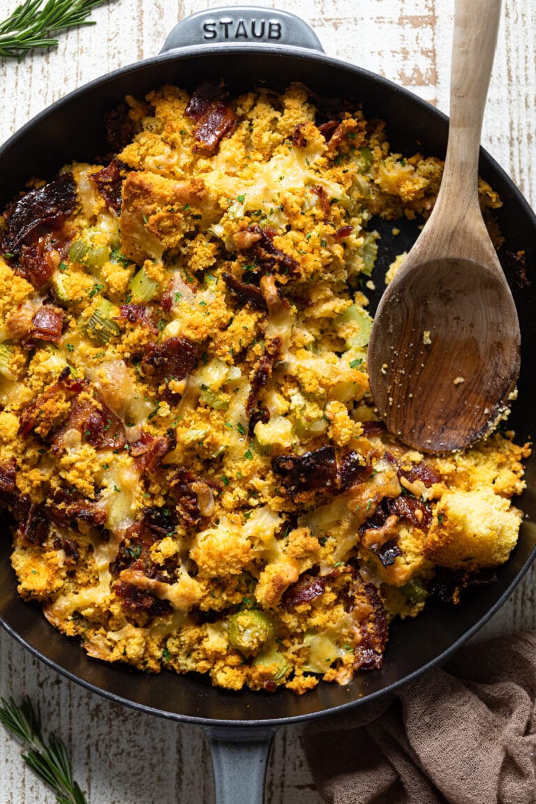Southern-Styled Cornbread Stuffing | Orchids + Sweet Tea
