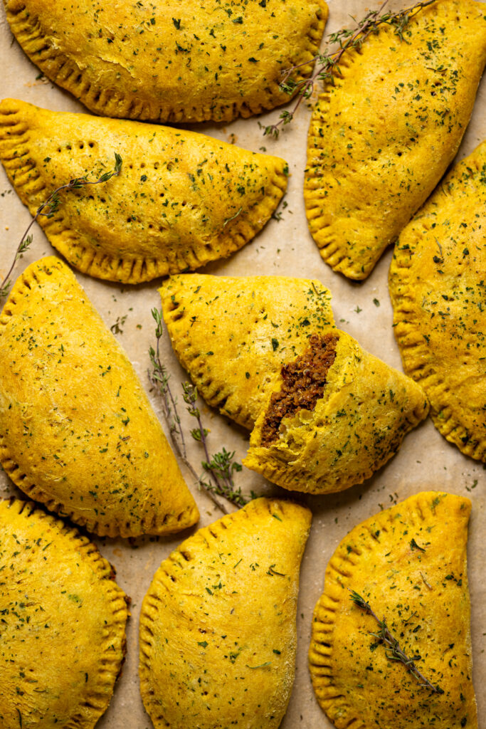 Vegan Jamaican Beef Patties | Orchids + Sweet Tea