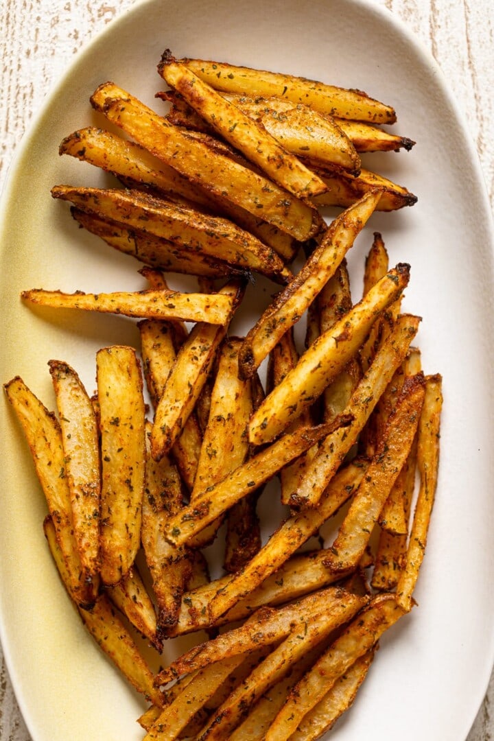 How to Make Crispy Seasoned French Fries | Orchids + Sweet Tea