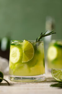 Spicy Jalapeno Cucumber Mocktail | Orchids + Sweet Tea