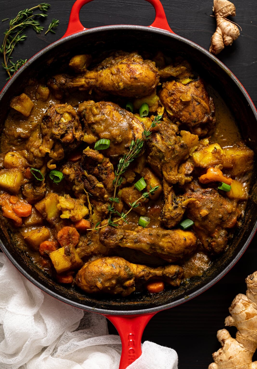 Authentic Jamaican Curry Chicken