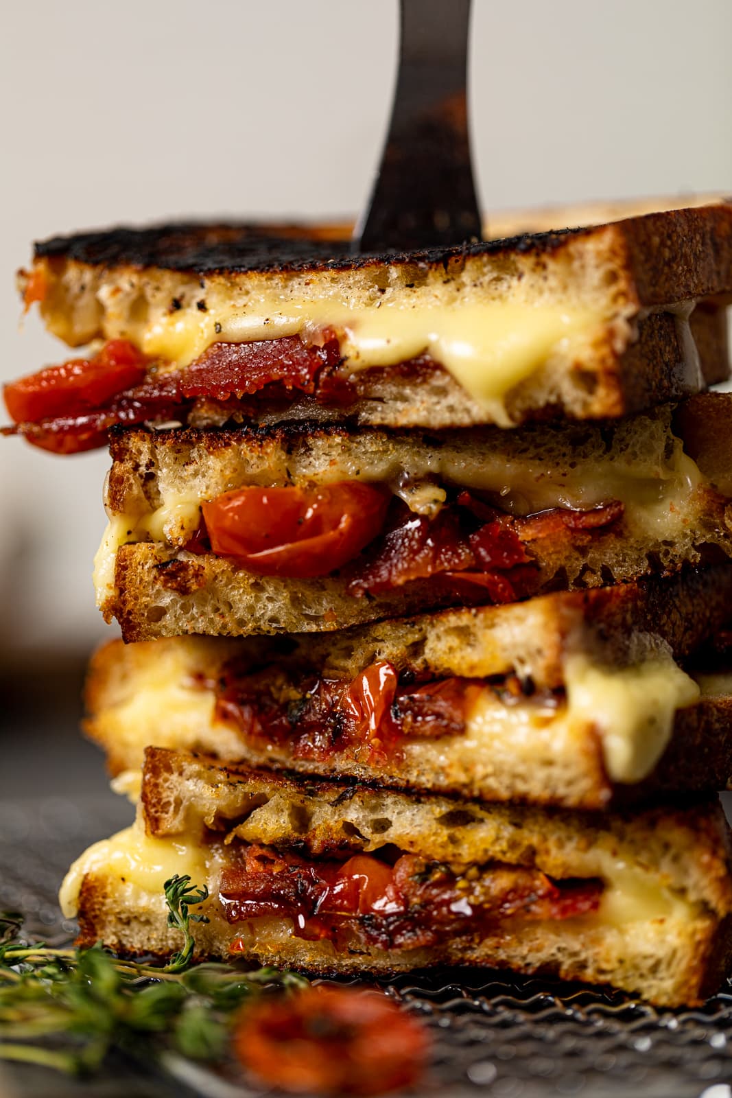 Southern-Style Bacon Grilled Cheese Sandwich | Orchids + Sweet Tea