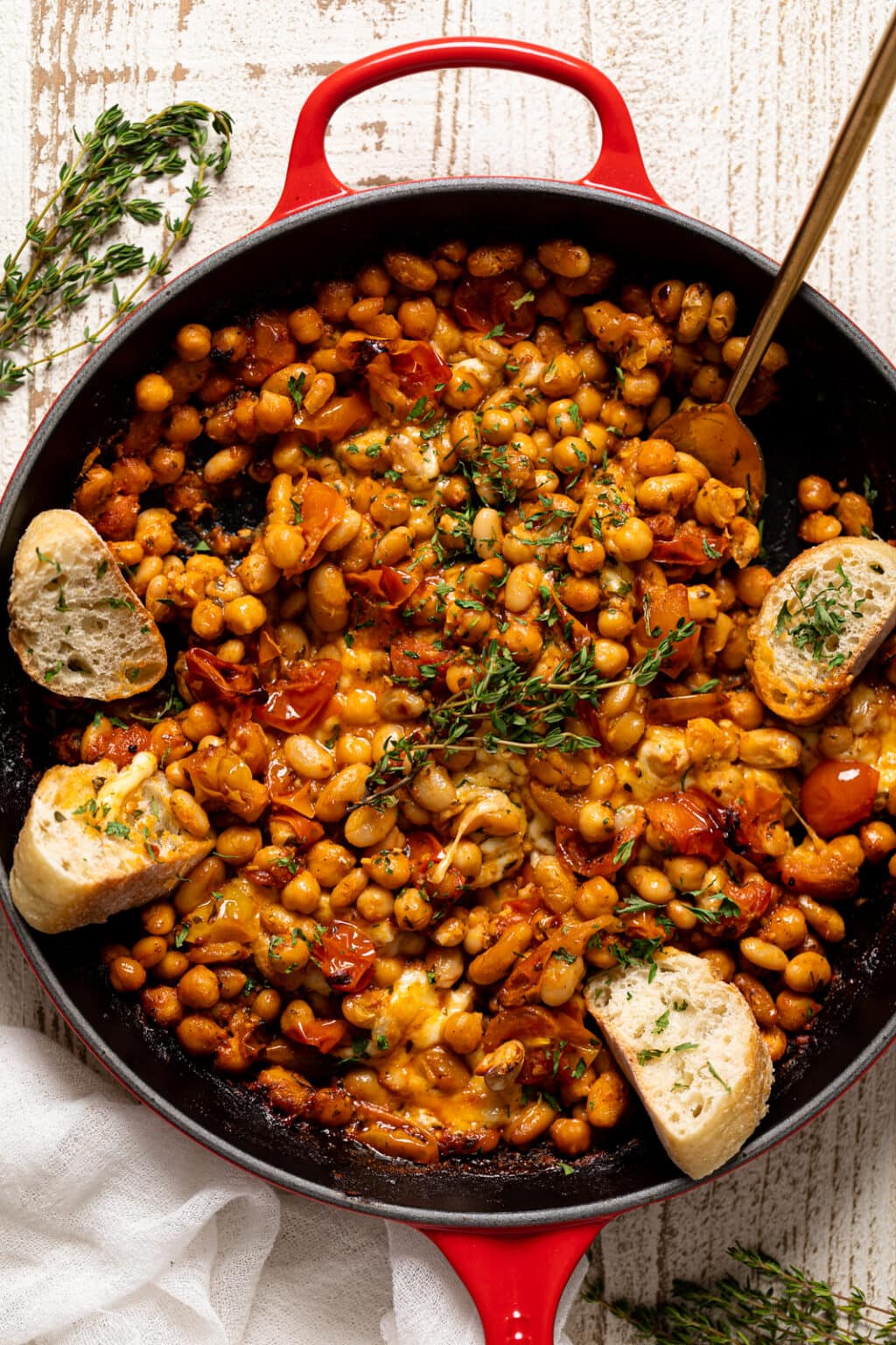 One-Pot Chickpeas and White Beans | Orchids + Sweet Tea