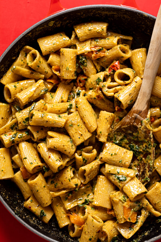 Cajun Pasta with Pecan Breadcrumbs | Simple Healthy Recipes, Complex ...