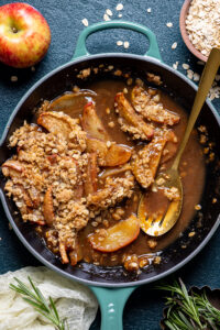 Salted Caramel Apple Crisp Simple Healthy Recipes Complex Flavors