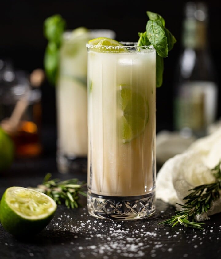 Coconut Mojito Mocktail with Green Tea | Orchids + Sweet Tea