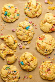 Loaded Lucky Charms Cornflakes Sugar Cookies | Orchids + Sweet Tea