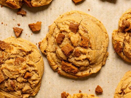 Biscoff Cookie Butter Skillet Cookie - Well Seasoned Studio