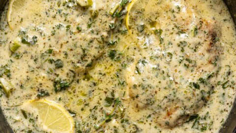 Creamy Mint Tilapia - Easy Peasy Meals