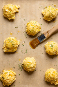 Honey Butter Cornbread Drop Biscuits | Orchids + Sweet Tea