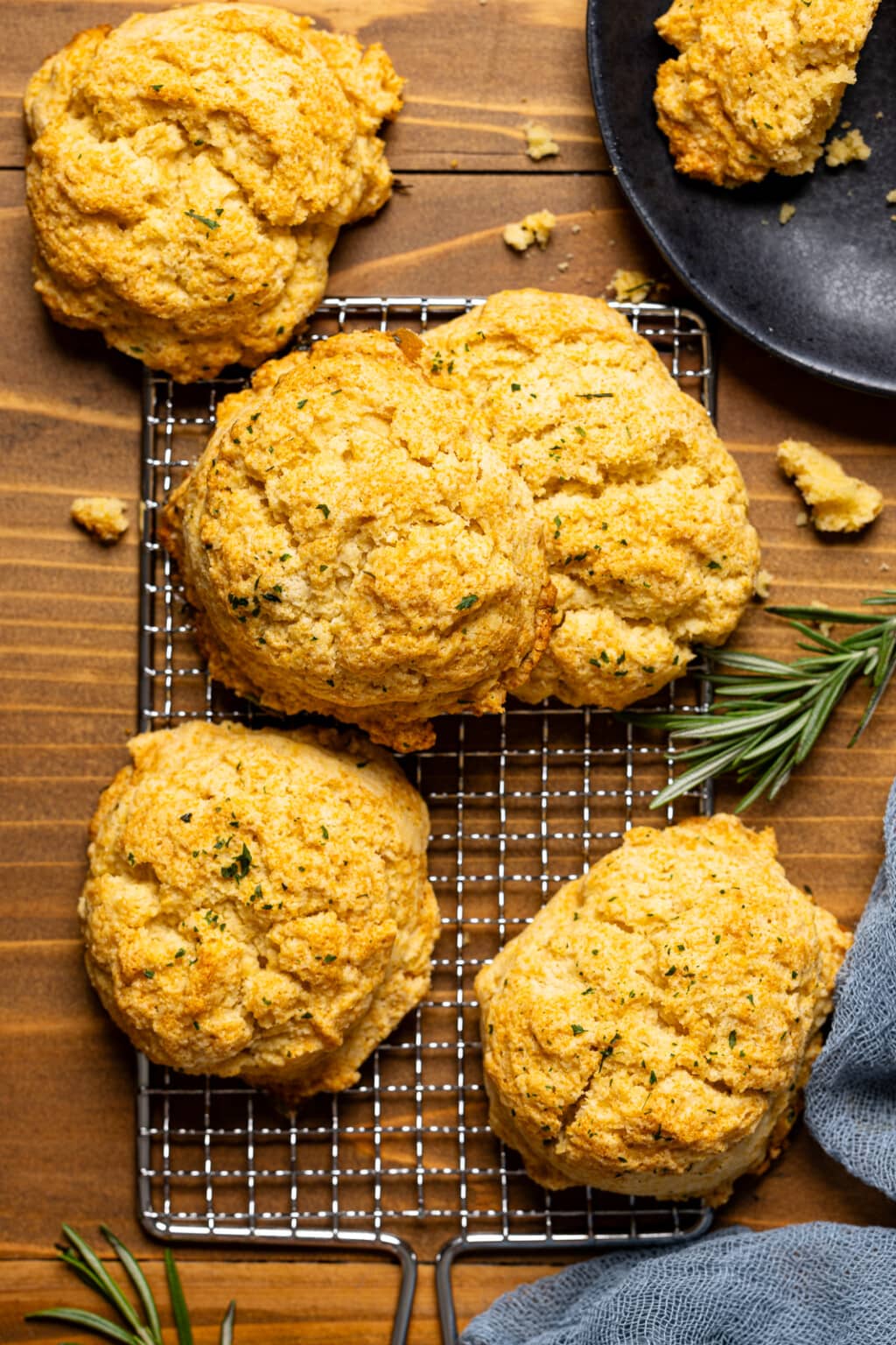 Honey Butter Cornbread Drop Biscuits | Orchids + Sweet Tea