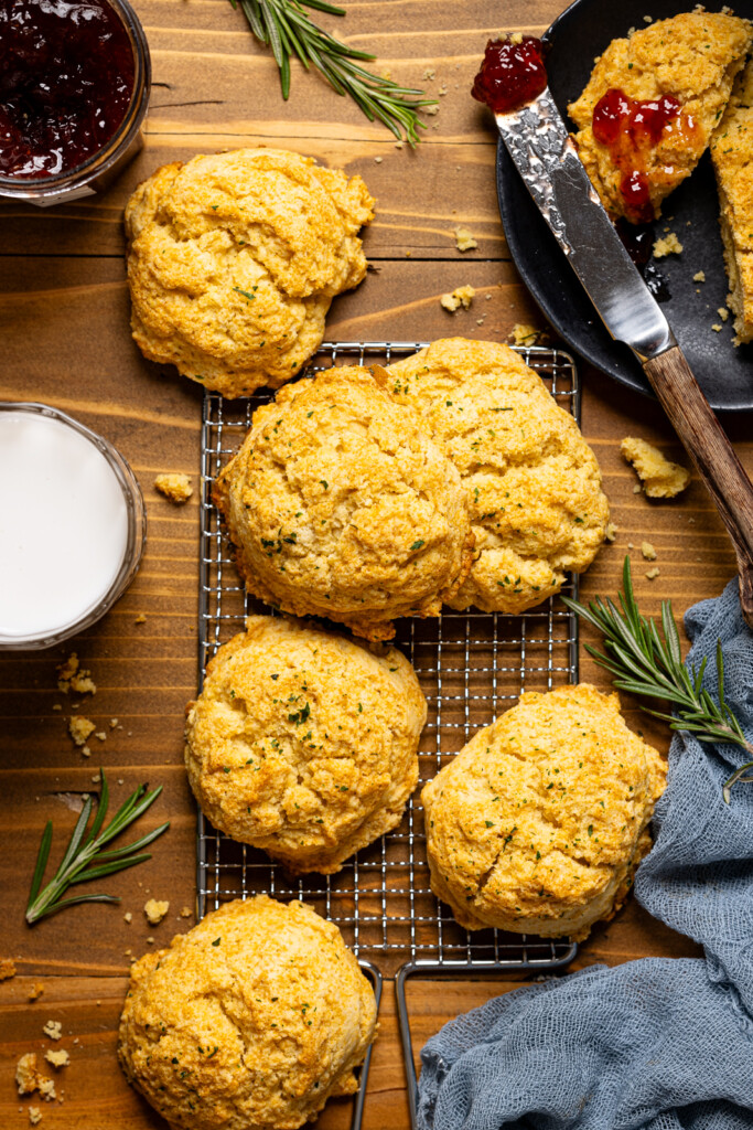 Honey Butter Cornbread Drop Biscuits | Orchids + Sweet Tea