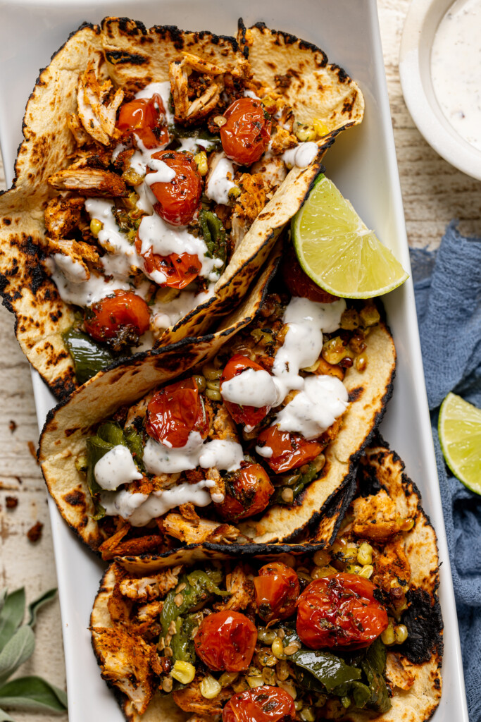 Easy Weeknight Blackened Chicken Tacos | Orchids + Sweet Tea