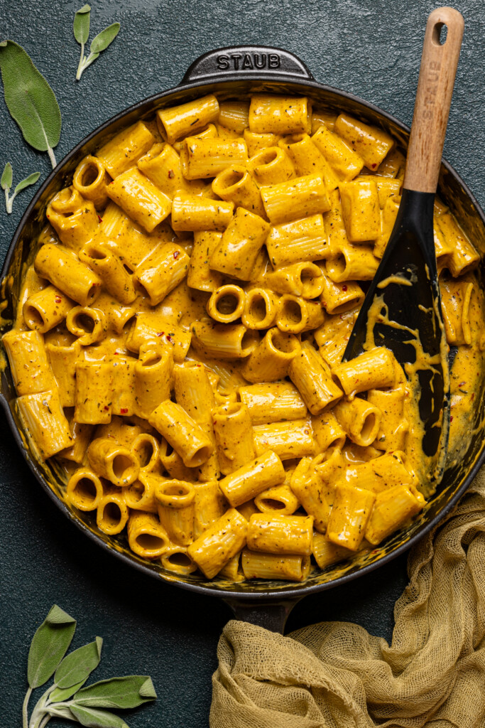 Creamy Roasted Butternut Squash Pasta | Orchids + Sweet Tea