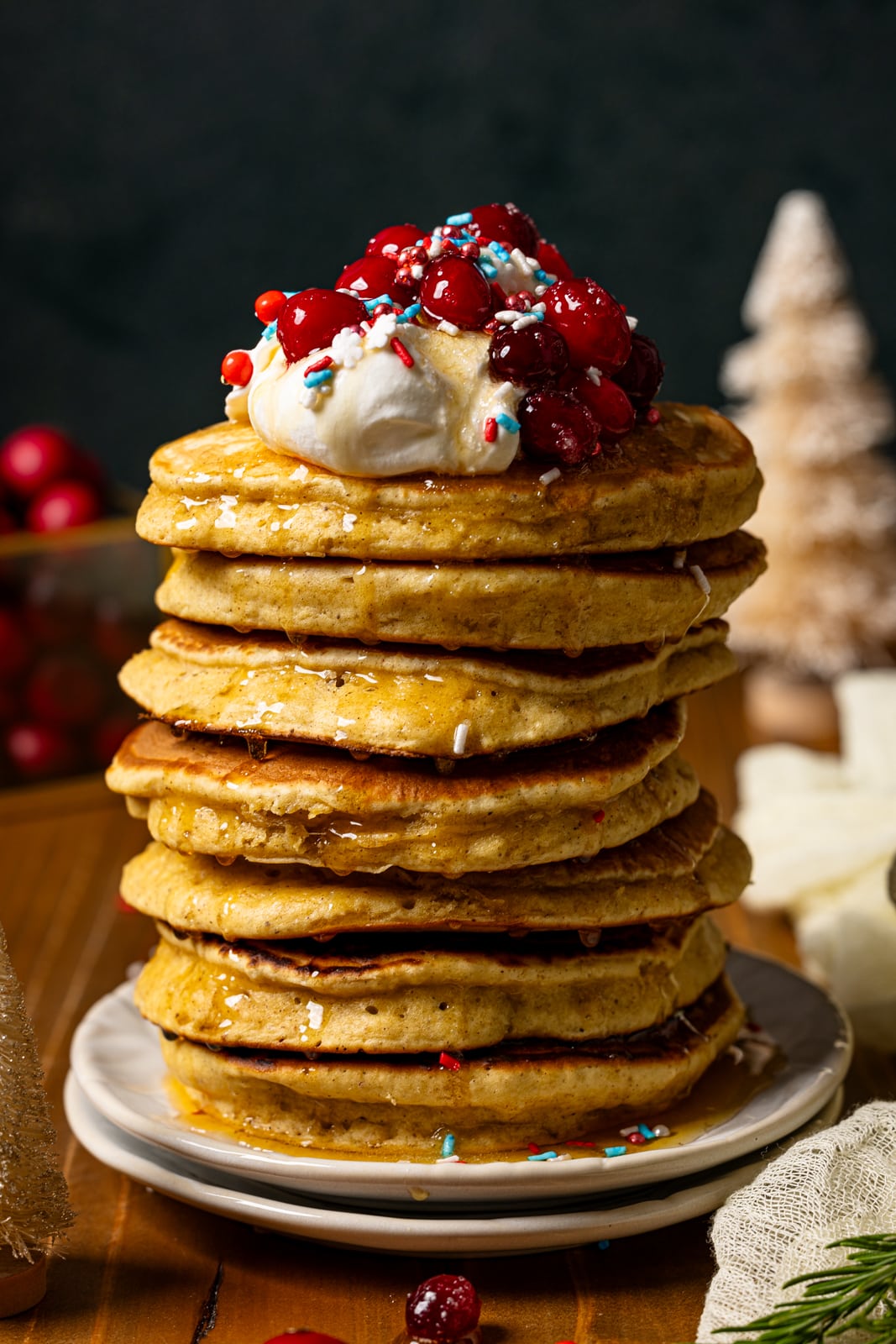 Eggnog Pancakes & CHRISTMAS VACATION