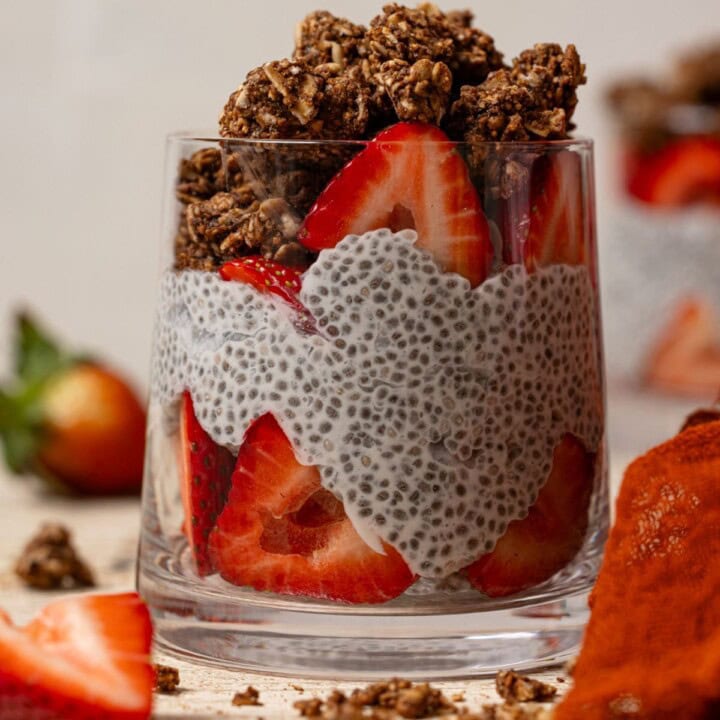 Strawberry Coconut Chia Seed Pudding | Orchids + Sweet Tea