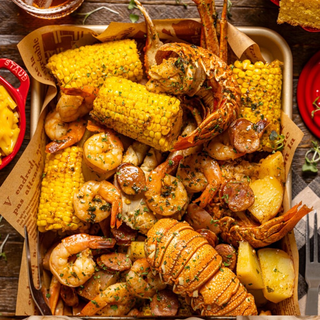 My Favorite Cajun Seafood Boil | Orchids + Sweet Tea