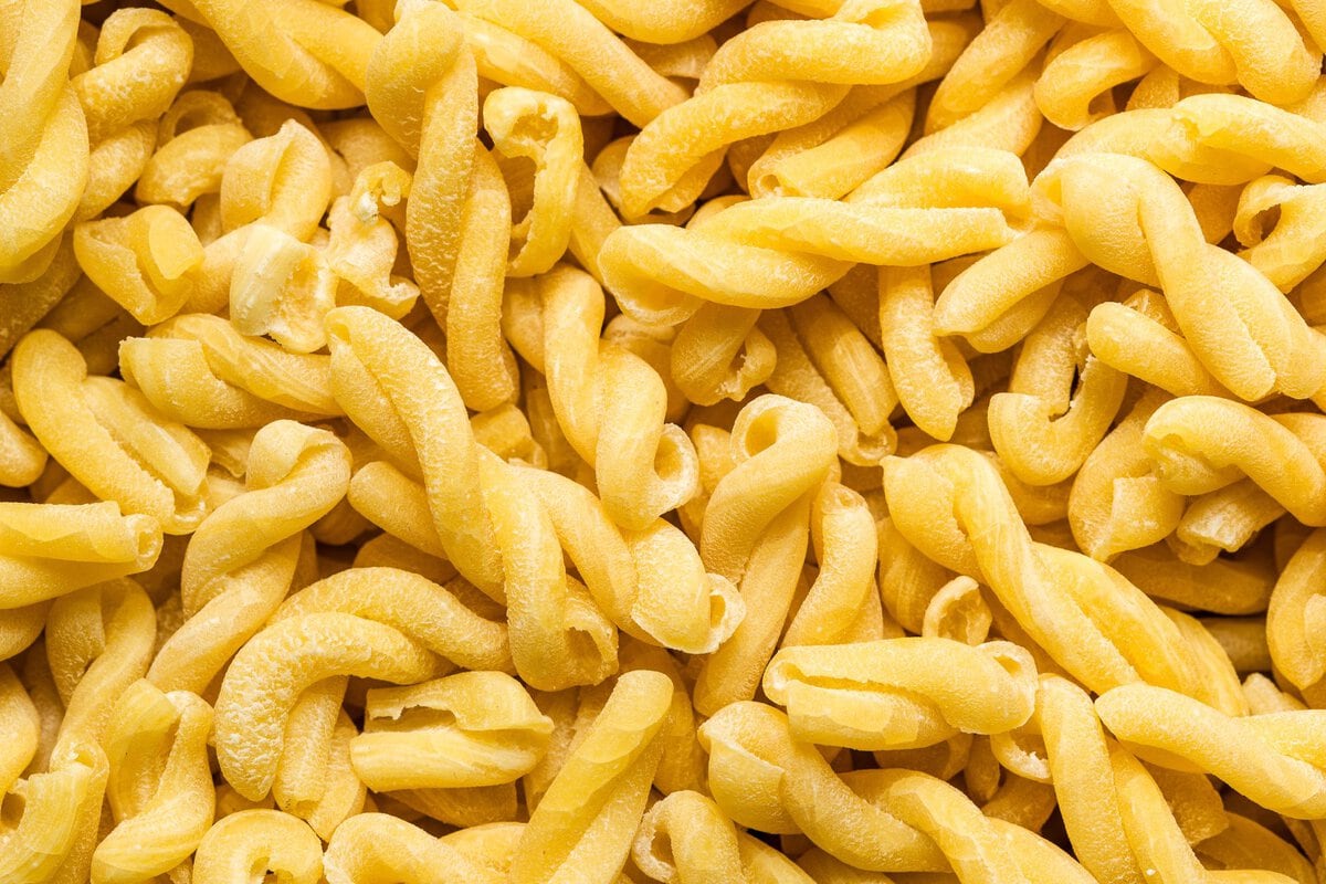 Gemelli twisted pasta.