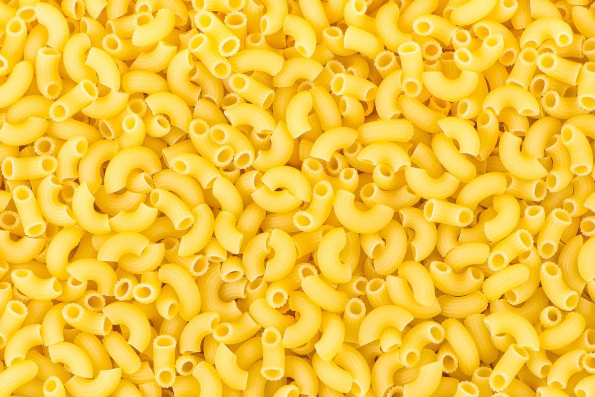 Hundreds of Macaroni together.